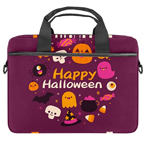Sac bandoulière ordinateur 13 13.3 14.5 pouces housse PC portable Halloween