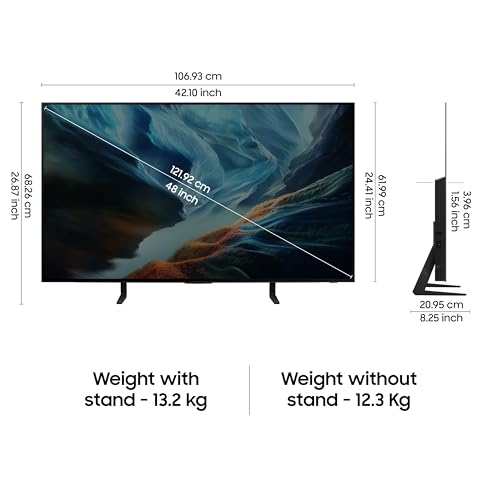 Image of Samsung 48 inches OLED 4K Samsung Vision AI Smart TV QA48S90HAELXL