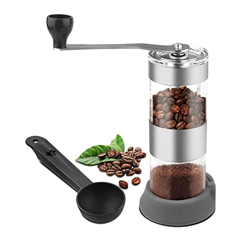 Tragbare Haushaltsmühle, Tragbare Kaffeemühlen, Manuelle Kaffeemühle, Praktische Mini-Keramik-Gratmühle Für Reisen Zu…