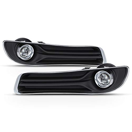 ACANII - For Replacement 2011-2014 Chrysler 300 Bumper Fog Lights Driving Lamps Kit Assembly Driver & Passenger Side