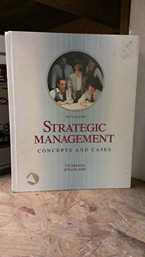 Strategic Management: Concepts and Cases 0256078378 Book Cover