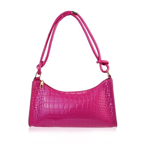 Shoulder Bag, PU Leather Shoulder Bag Purse Shoulder Handbag for Women, Elegant Shoulder Purse with Zipper