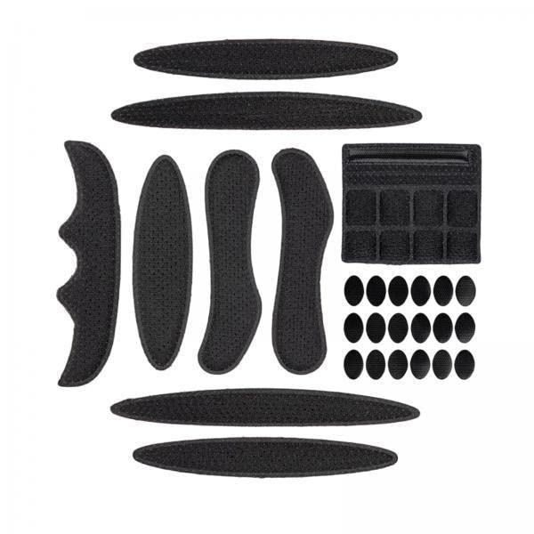 Bnf® 20x27pcs/Set Bike Helmet Padding Kits Bicycle Helmet Liner Chin Strap Foam Pads Black Sporting Goods | Cycling | Helmets & Protective Gear | Helmet Accessories-picture-31