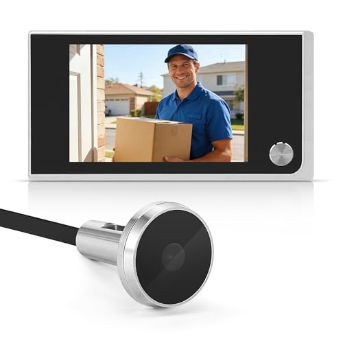Electronic Door Viewer with 3.5 LCD and Motion Detection