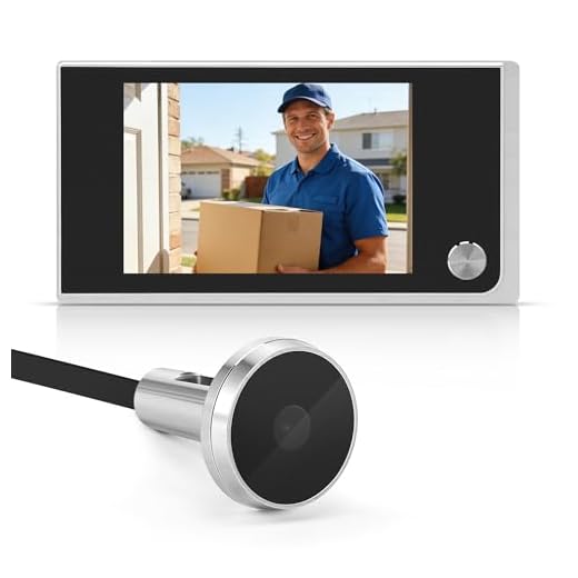 Digital Door Viewer with Wide Angle LCD