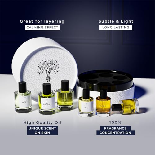 Eternal perfume oils Gift Set 6 Pcs Exquisite Scents Inspired by Iconic Fragrances Long Lasting perfumes for women Alcohol Free perfume for men Unisex Perfume Gift Set travel size womens Perfumes
