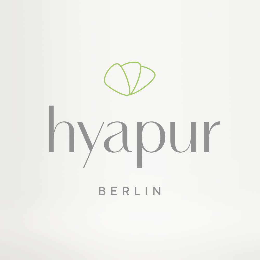 hyapur® - Hyaluron Serum PUR 15ml - Reinstes Hyaluronsäure Gesichts Serum mit Silber - zur Anti-Aging-Pflege mit Bio- Vegan- Natur- Kosmetik aus Berlin
