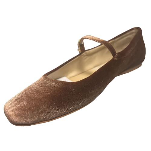 Dolce Vita Women's Reyes Ballet Flat, Mauve, 8.53