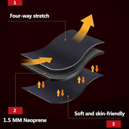 Męskie spodnie do nurkowania 4XL, 1,5 mm dla mężczyzn i kobiet, długie neoprenowe spodnie do nurkowania, utrzymują ciepło podczas surfingu, kajakarstwa, pływania, nurkowania, łowienia podwodnego