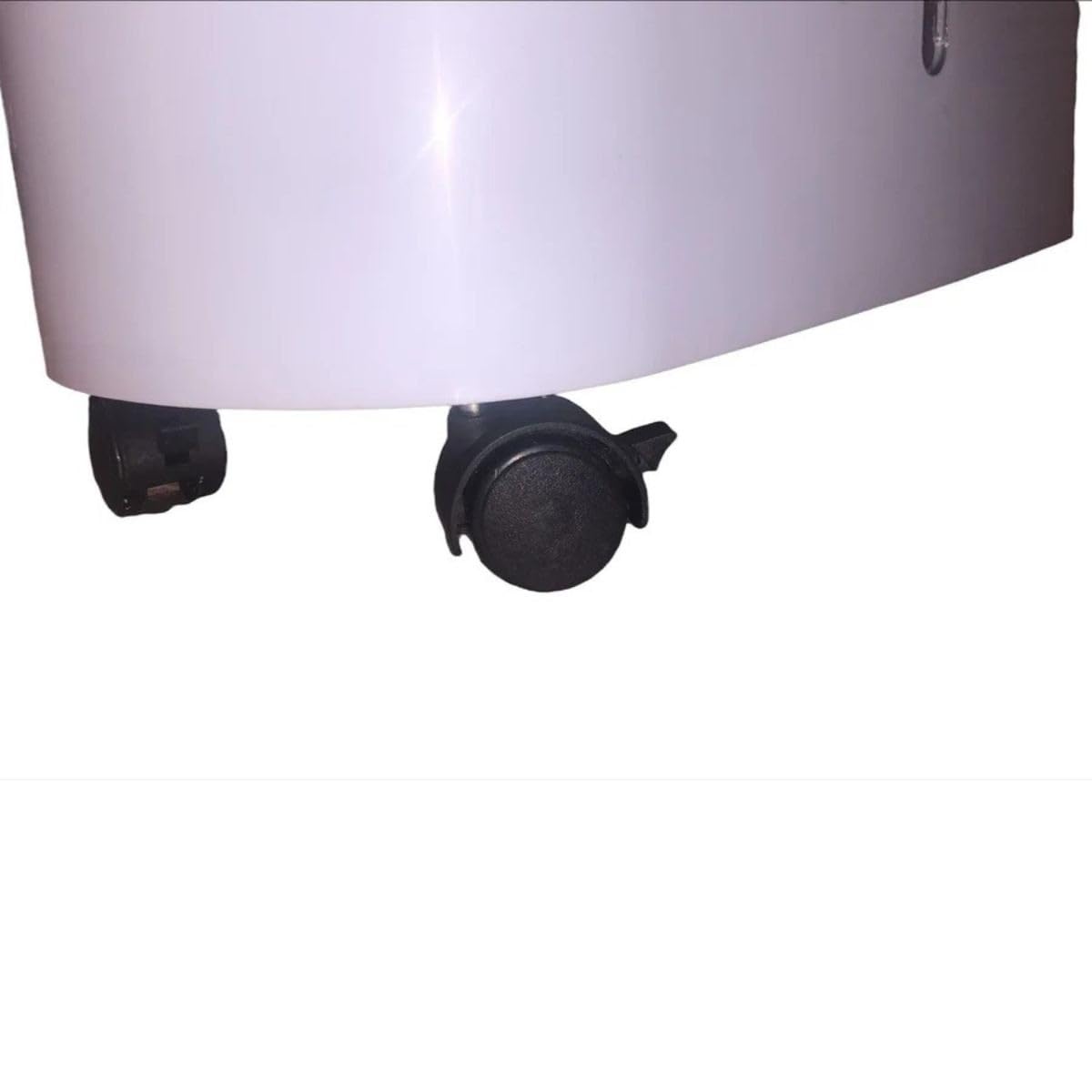 Ventilatore evaporativo oscillante raffrescatore a 3 velocità con ruote Icespace NIKLAS