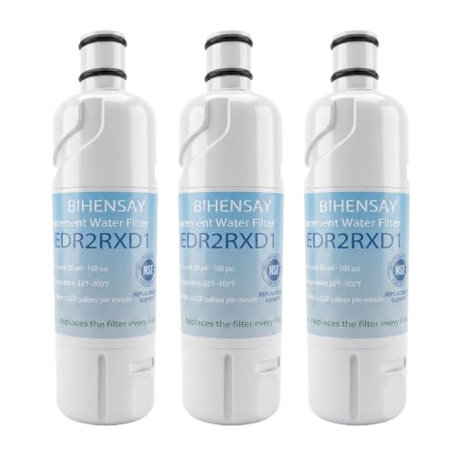 BIHENSAY W10413645A Replacement Water Refrigerator for Filter 2 EDR2RXD1 for Kenmore 46-9082 46-9903 P6RFWB2 P8WB2L P5WB2L 3-Pack