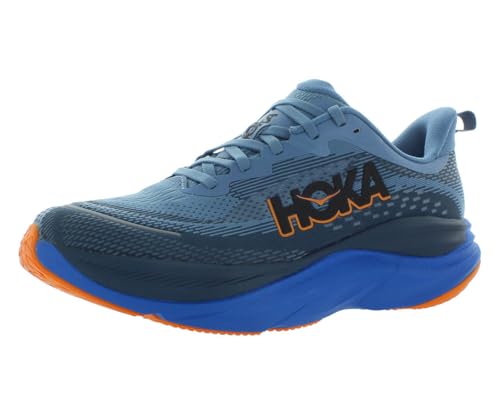 HOKA Skyflow Mens Shoes Size 11, Color: Downpour/Thunder Cloud
