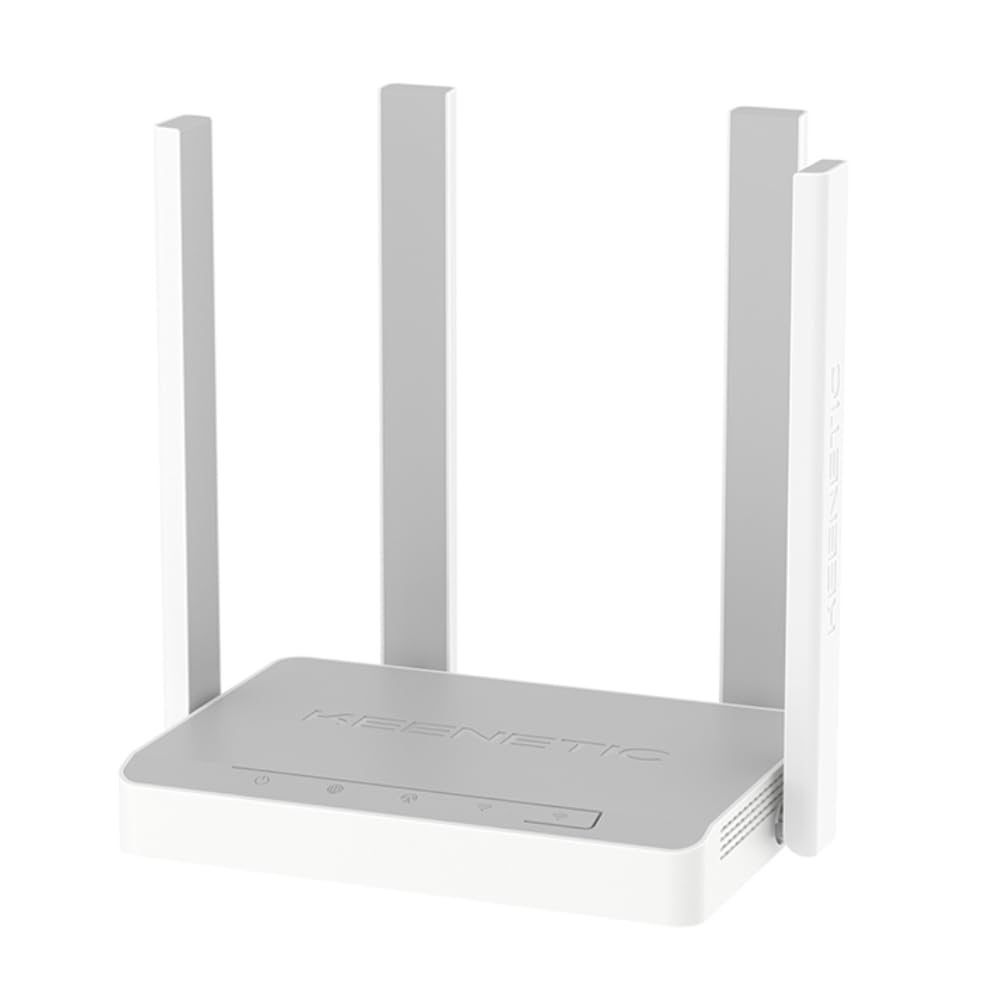 Keenetic Runner 4G (KN-2212) Módem Router 4G Wi-Fi Mesh N300 con Smart Switch de 4 Puertos
