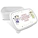 LolaPix Caja merienda niña. Regalos Personalizados. Caja merienda con Nombre y Curso. Apta para microondas y Libre de BPA, filatos y Metales Pesados. Varios diseños. Hadas