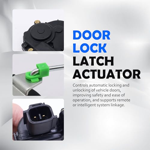 Image of HiSport Door Latch Lock Actuator Right Passenger Side Sliding 8562008060 Compatible with Toyota Sienna 2004-2010, 8562008061