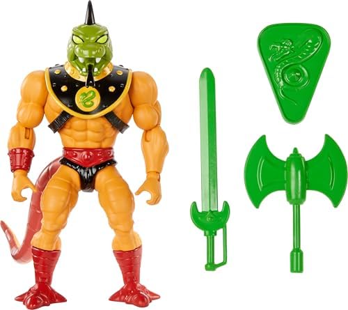 Mattel Collectible - Masters of the Universe Origins Snake Men Reptilax (He-Man, MOTU)