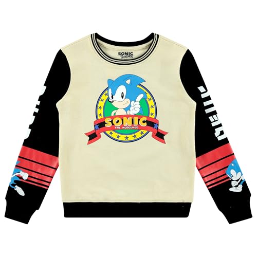 Image of Sonic the Hedgehog Boys Hoodie or Crewneck Sweatshirt & Shorts Set, Little & Big Boys Sizes 4-20