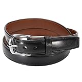 Daltech Force Dress Italian Leather Steel Core Gun Belt (Black, 40) 1017DW-18