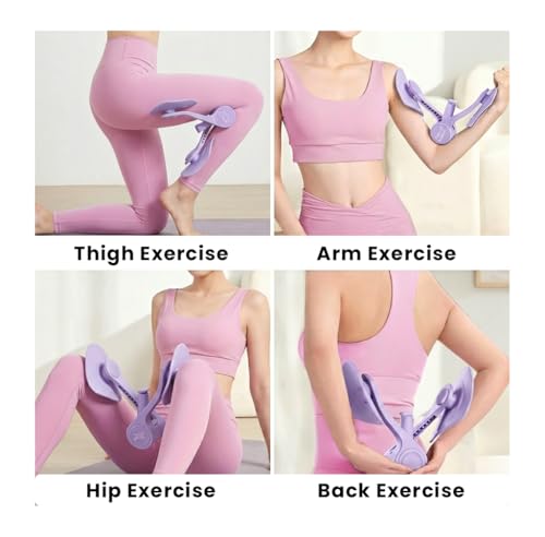 Image of Roughhouse Inner Thigh, Hip & Pelvis Strength Trainer - Compact Resistance Exerciser for Inner Legs, Hips, Pelvis, Glutes & Core, Home Workout Equipment for Muscle Activation & Strength Building
