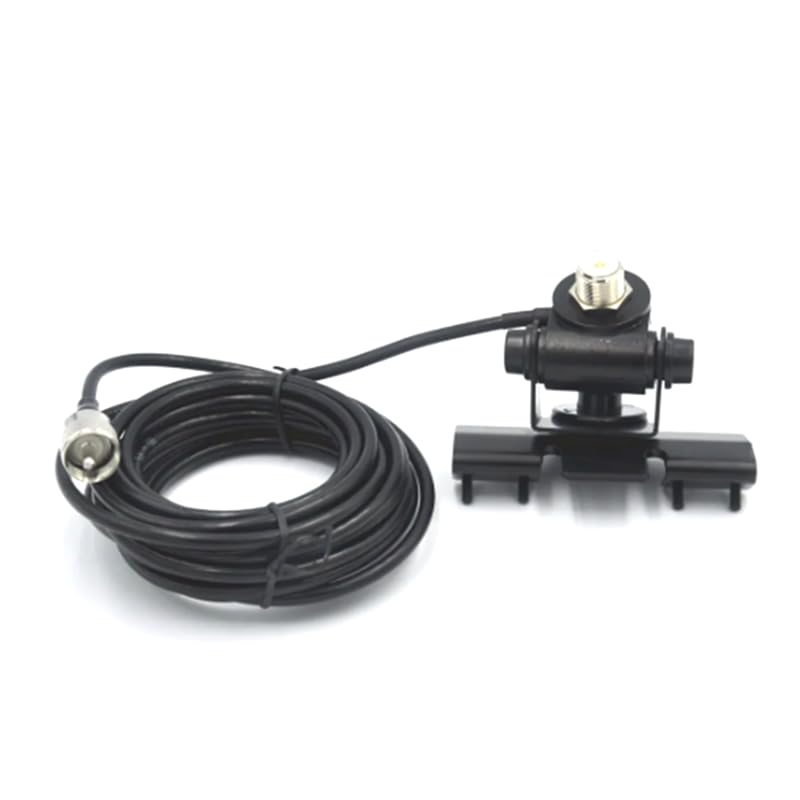 Wiring Connecting Terminals - RB-400 Mobile Antenna Mount Bracket Clip with 5M Extension Coaxial Feeder Cable for Baofeng/TH-9800/TH-7800