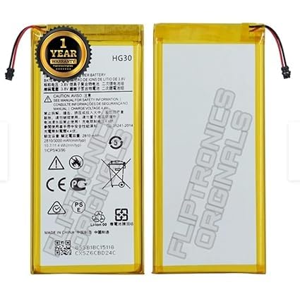 Image of HG30 Battery for Motorola G5S XT1790 / XT1791 / XT1792 / XT1793 / XT1794 / XT1795 / XT1797 / Battery with 1 Year Warranty**** (X44)
