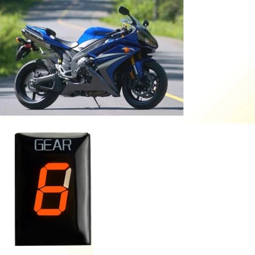 Indicateur de vitesse numérique étanche pour routières YZF-R1 - 4