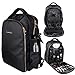 Barber Supplies Barber Clippers Backpack for Barber,with 1PCS Barber Cape&Barber Brush,Large Capacity,Pure Copper Zipper,Water Proof,Barber Accessories of Professional Hair Cutting Tools Backpack