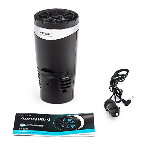 Eureka Forbes Aeroguard Fresh Car Air Purifier(Black)