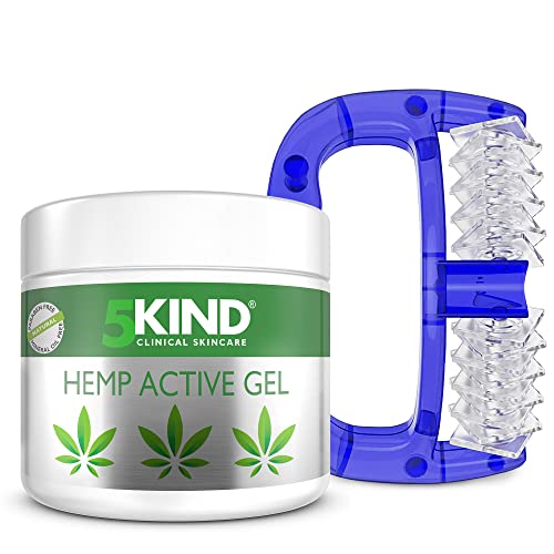 5Kind Active Gel - Formule d’huile haute résistance riche en extraits naturels de 5Kind. Ce Gel peut aider les pieds, le dos et les épaules. Testé dermatologiquement. (Massager Plus 300ml Tub)