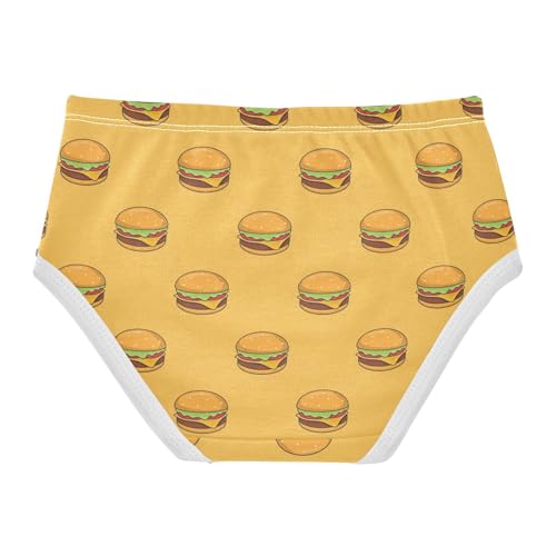 Girls' Underwear Hamburger Cotton Stretch Comfort Toddler Panties2