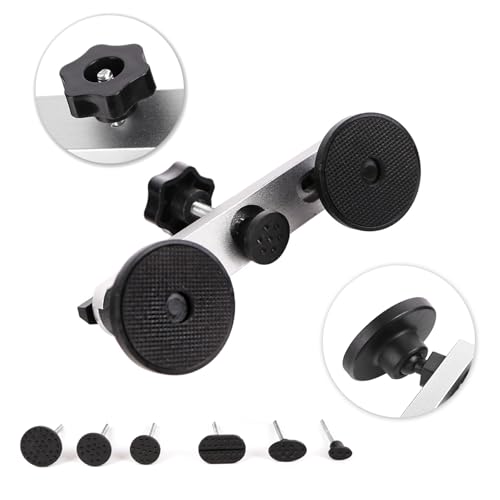 Image of LadyRosian Paintless Dent Repair Kits Dent Puller Bridge Dent Removal Tools for Auto Car Body Motorcycle Refrigerator Washing Machine Minor Dent Repair