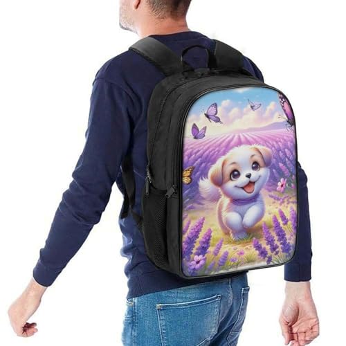 Mochila para niños regreso a la escuela con relieve de perro 3D 5