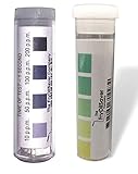 Restaurant Sanitizer Test Kit Combo, 10 x Vial of 100 Strips Each QR5 Quat Sanitizer 0-400PPM & Chlorine Test Strip 0-200PPM Testing Kit for Food Service, Bar & Restaurants Supplies by FryOilSaver Co.