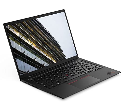 Image of Lenovo Gen 9 ThinkPad X1 Carbon Laptop with Intel i7-1165G7 Processor, 14 inch WUXGA 100% sRGB Touchscreen, 16GB 6400MHz RAM, 512GB Gen4 Performance SSD, Windows 10 Pro
