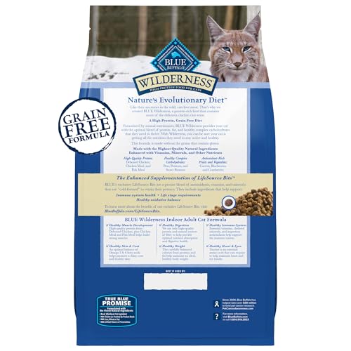 Blue Buffalo Wilderness High Protein, Natural Adult Indoor Dry Cat Food, Chicken 15-lb - Image 3