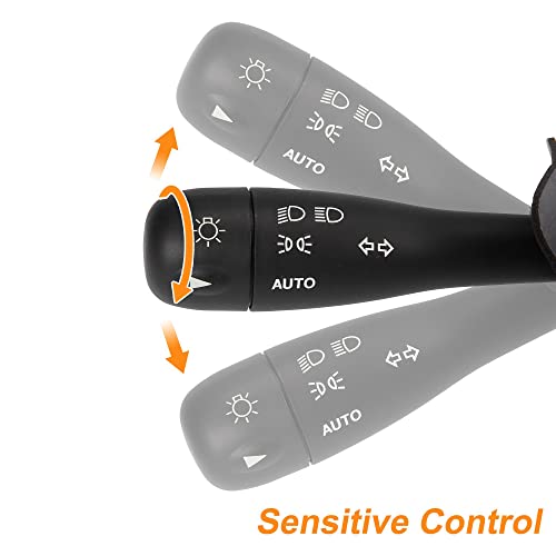 X Autohaux Car Turn Signal Lighting System Sign Multifunction Combination Lever Switch For Pontiac Torrent 2006 15251096 #TOP3