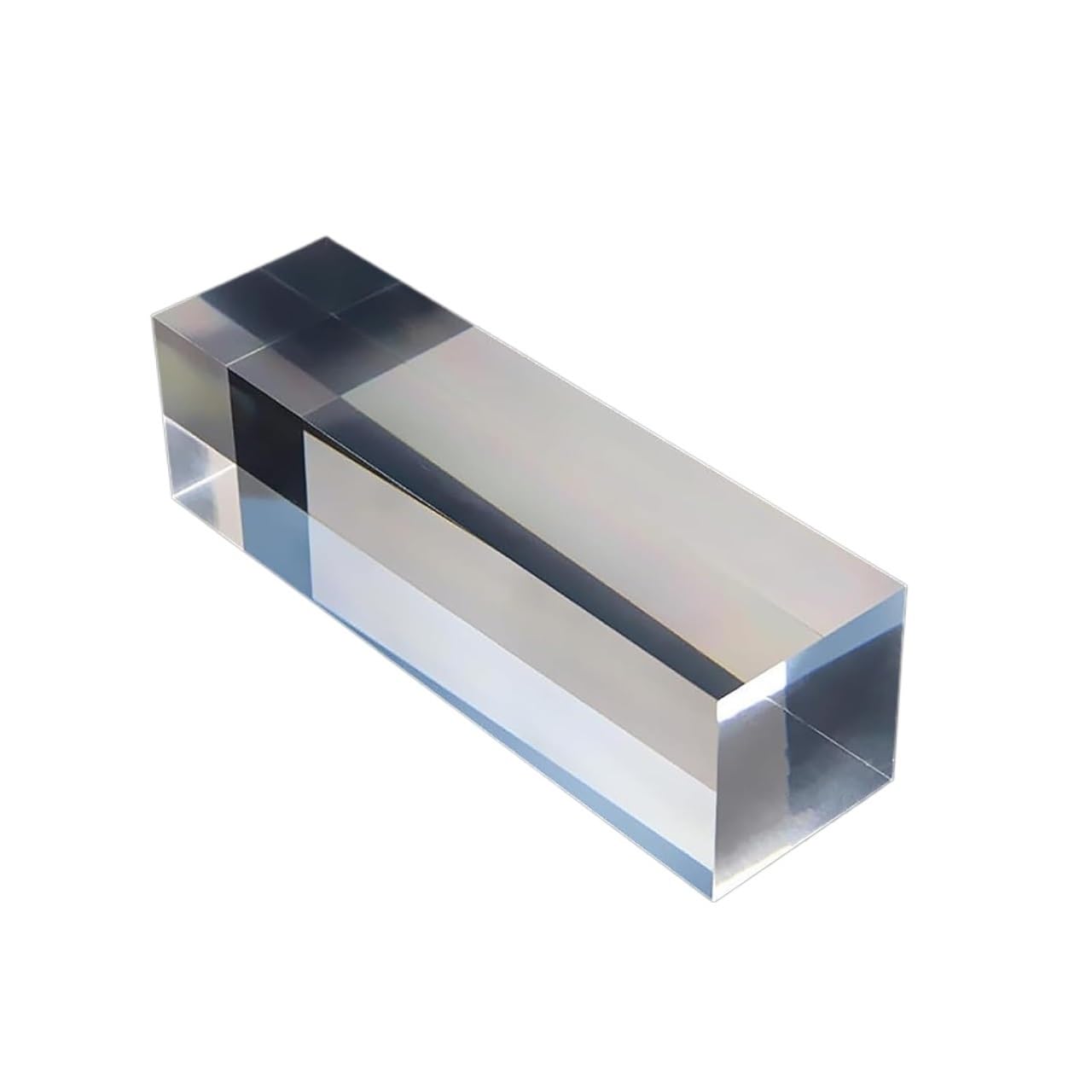 LQZAXSRDR Clear Acrylic Display Block, Acrylic Square Display Block Clear Solid Polished, Multiple Sizes 2-20cm(12cm)