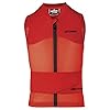 Atomic Live Shield Vest JR, Gilet di Protezione da Sci per Bambini, Rosso