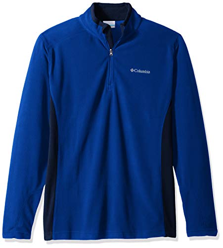 Columbia Men's Klamath Range II Half Zip Sweater, -azul, collegiate navy, M