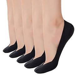 Footies:black 5 Pairs
