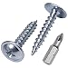 Produktbild (100 Stück) Verzinkter Stahl 3,0 x 16 mm Holzschrauben Metallschrauben Modifizierter Traversenkopf selbstschneidend (100, 3,0 x 16 mm)