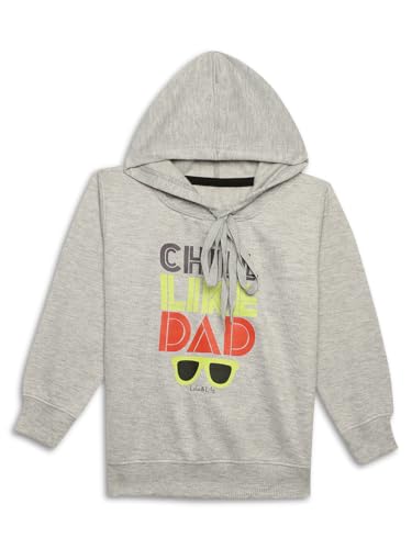 Image of Mack Jonney Printed Hooded Cotton Fleece Tracksuit Co-Ord Set for Kids-MACK38112