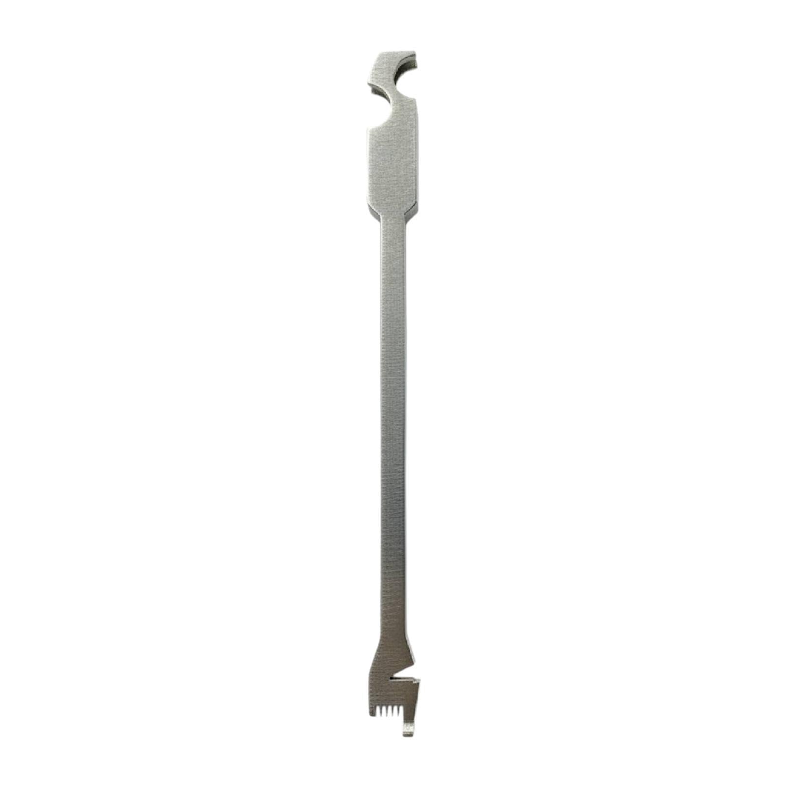 Milageto Llave afinación para dulcimer, accesorios musicales con caja almacenamiento, herramienta compacta para instrumentos, llave afinación