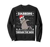 Photo Gallery dabbing through the snow raccoon dab ugly christmas sweater felpa Photo Gallery dabbing through the snow raccoon dab ugly christmas sweater felpa