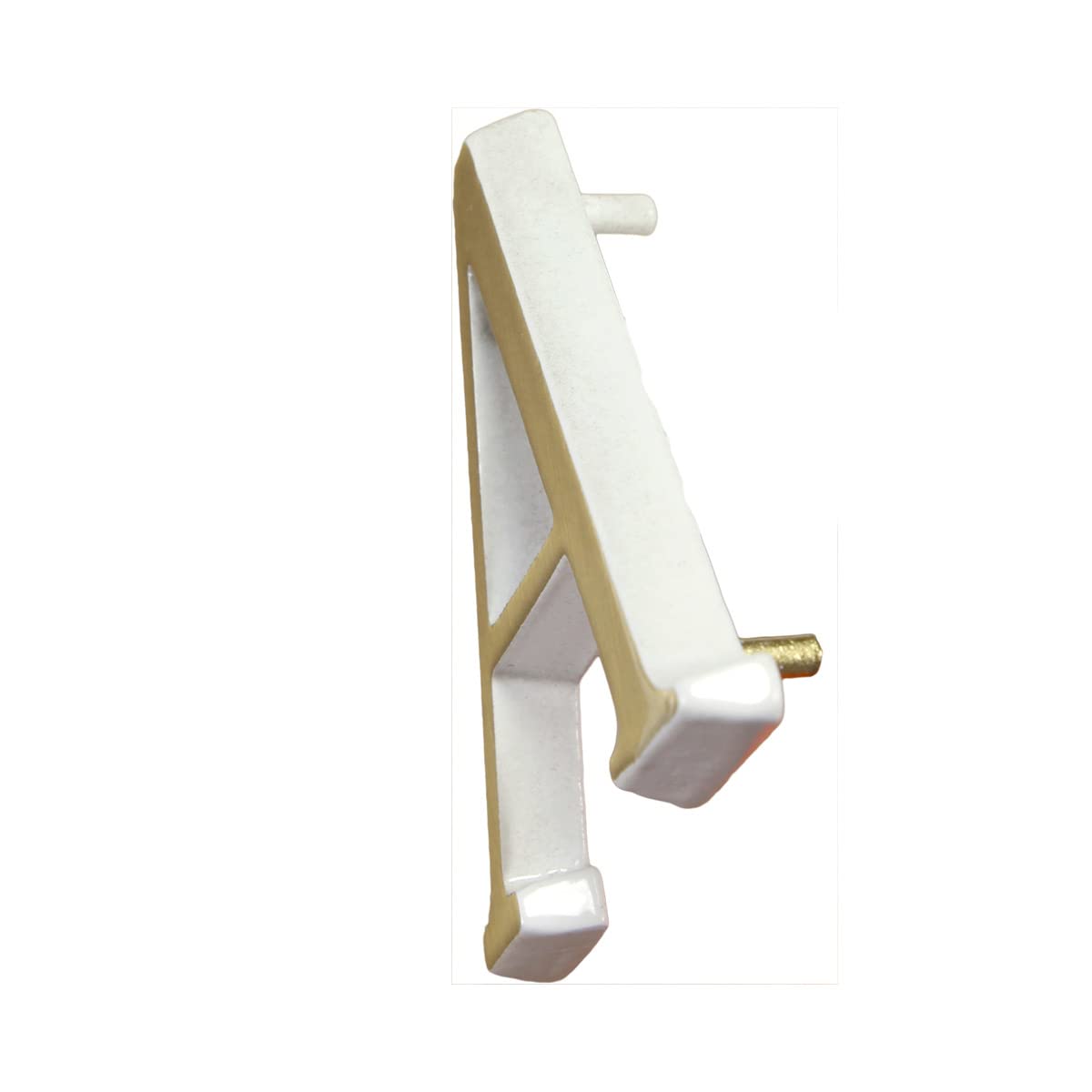 Lettere E Numeri In Bronzo Per Lapidi REAL VOTIVA - Altezza 2,5 Cm, Finitura Bronzo Patinato (Lettera N)