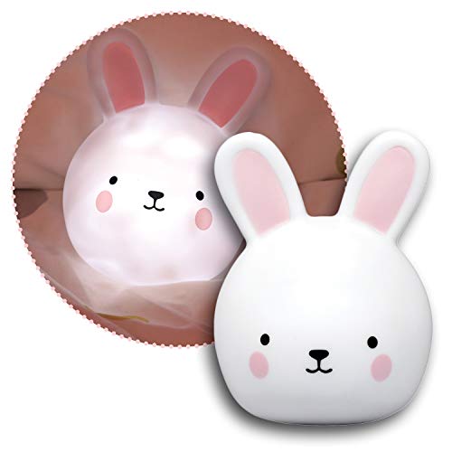 Reer lumilu Touch Light Bunny, 2in1 süßes Hasen-Nachtlicht und Wandlicht,...