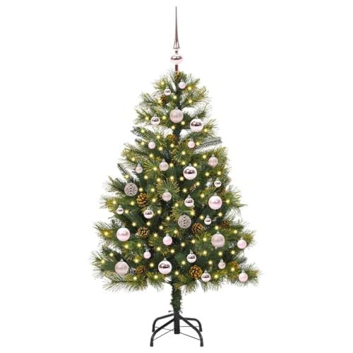 Árbol de Navidad de 120 cm estable con base resistente para mascotas 3