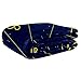 AIBILI Coperta super morbida e calda coperta in peluche, leggera e accogliente coperta per divano letto (127 x 152,4 cm) blu Oroscopo astrologia