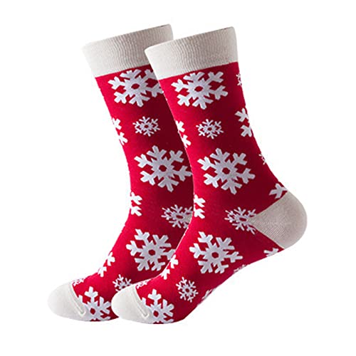 Calcetines de Navidad para mujer Calze di Natale per le Donne Calze di Natale Calcetines largos y divertidos para mujer Novedad Funky Calcetines lindos Calcetines de Calcetines de Algodón para Damas