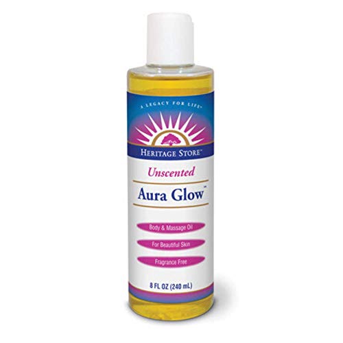 Heritage Store Aura Glow, Oil, Unscented (Btl-Plastic) | 8oz